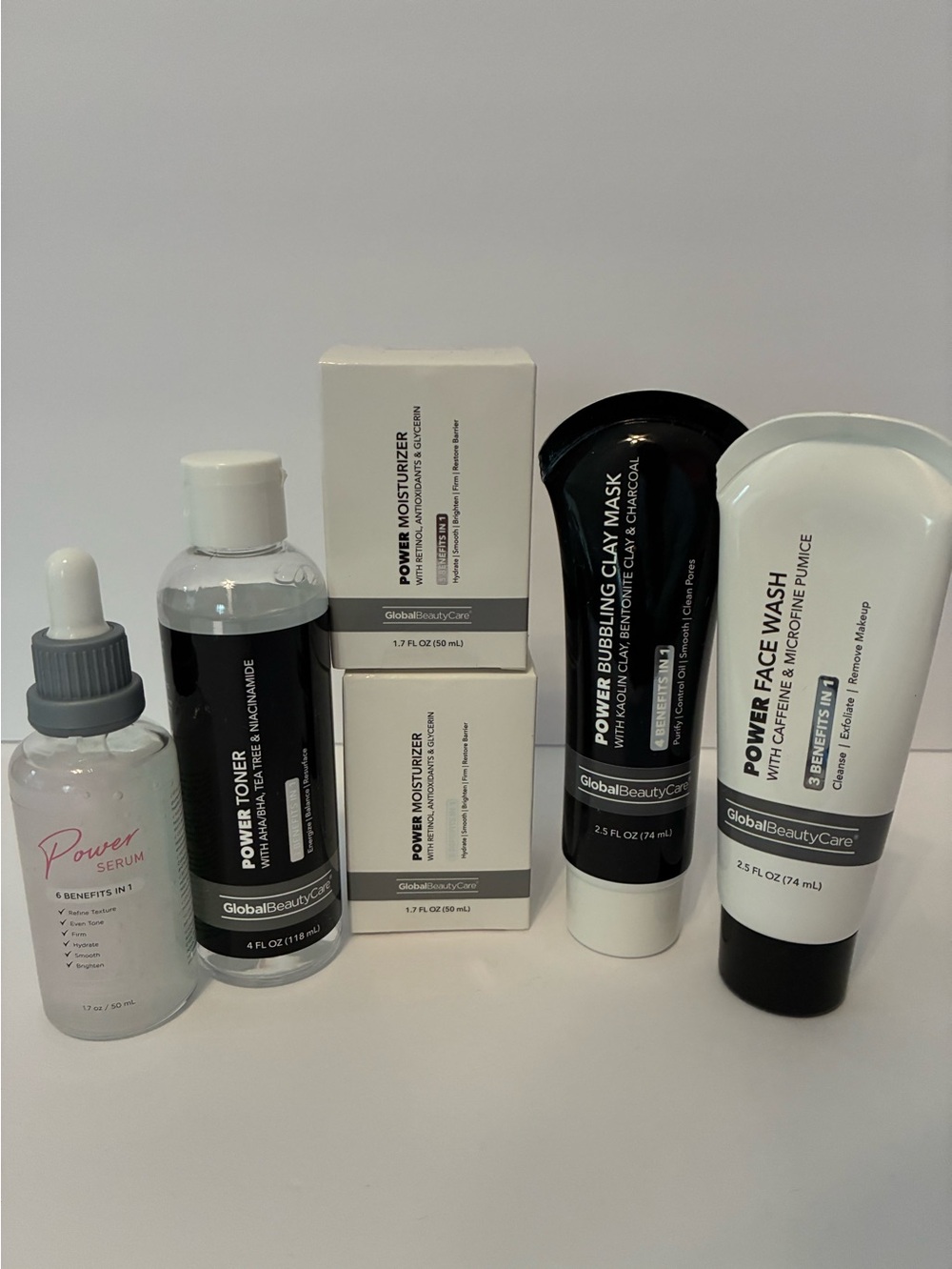 Global Beauty Care Power charcoal skincare bundle - Picture 1 of 15